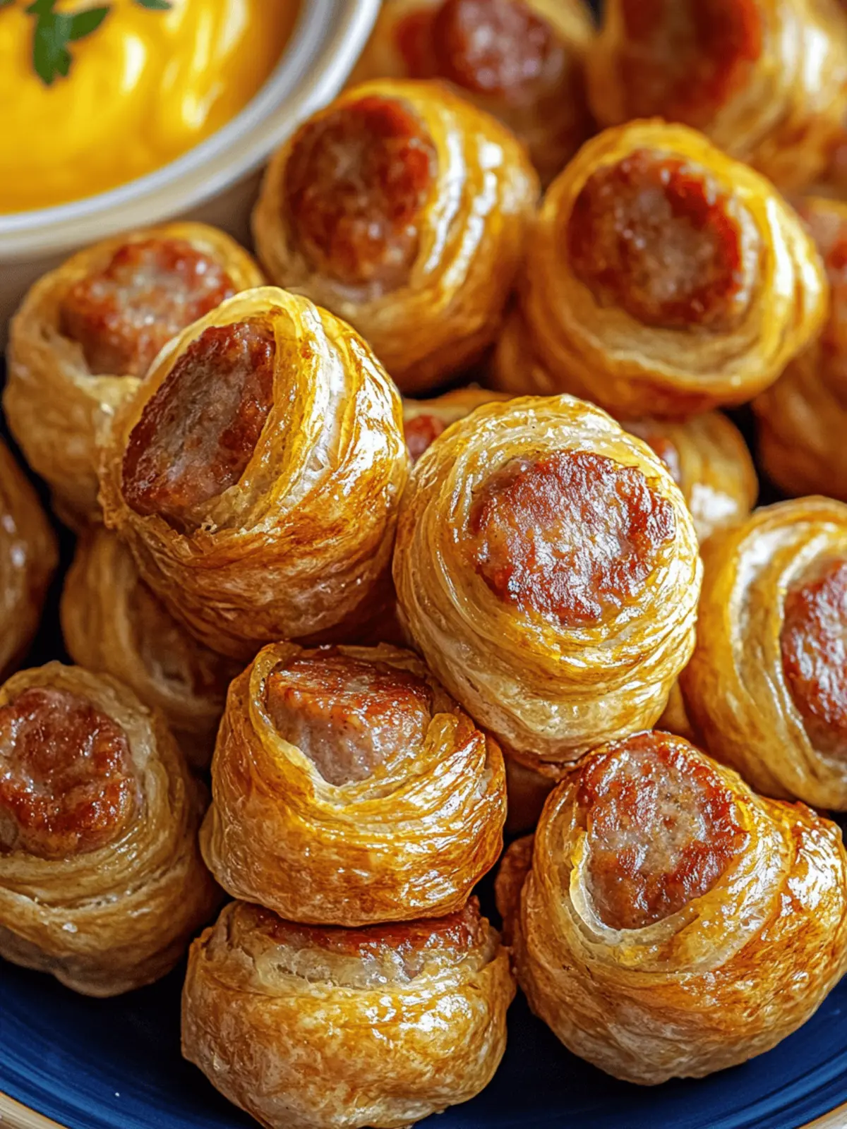 Kilted Sausage Bites