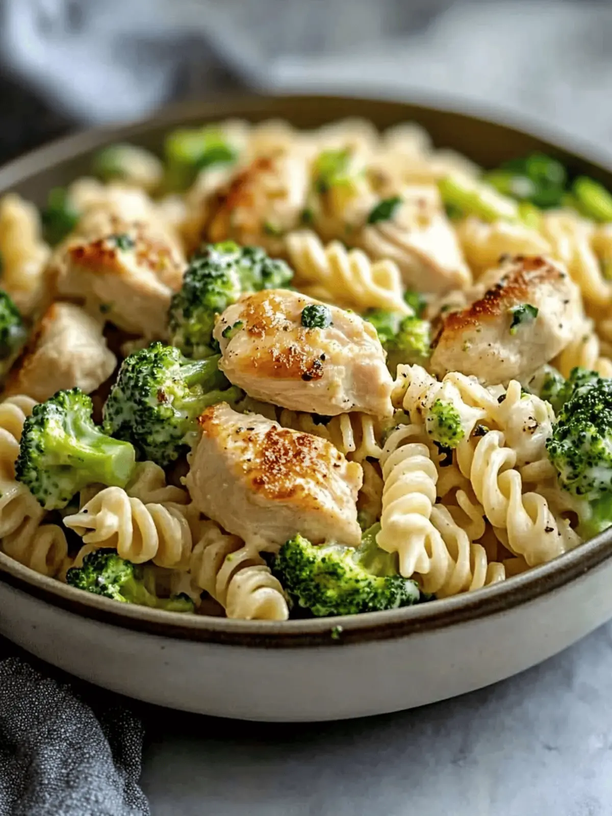 Rotisserie Chicken Broccoli Pasta