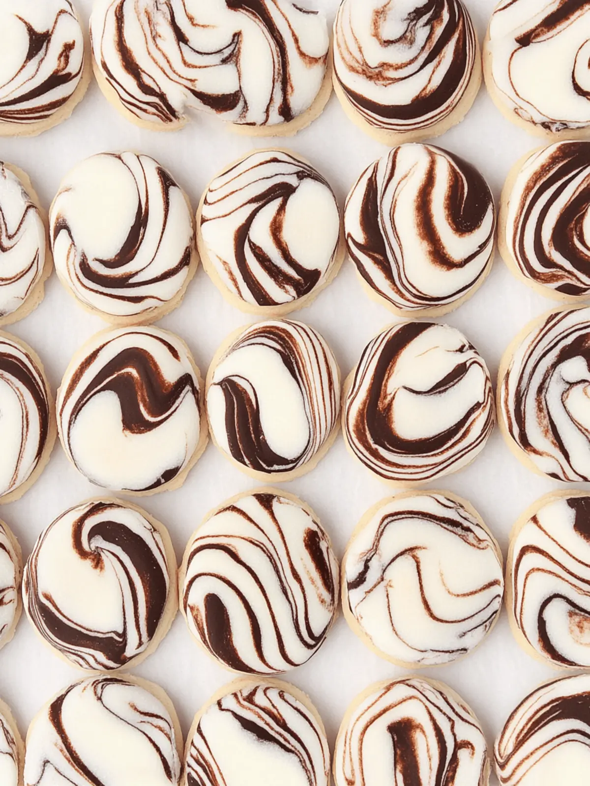 marble cookies