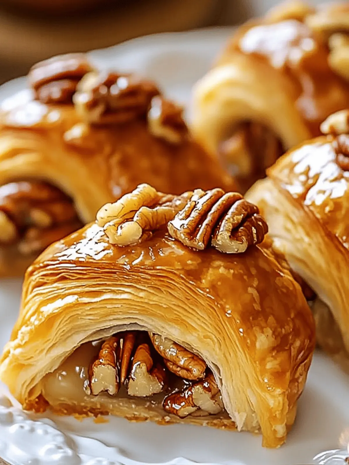 Pecan Pie Crescent Rolls