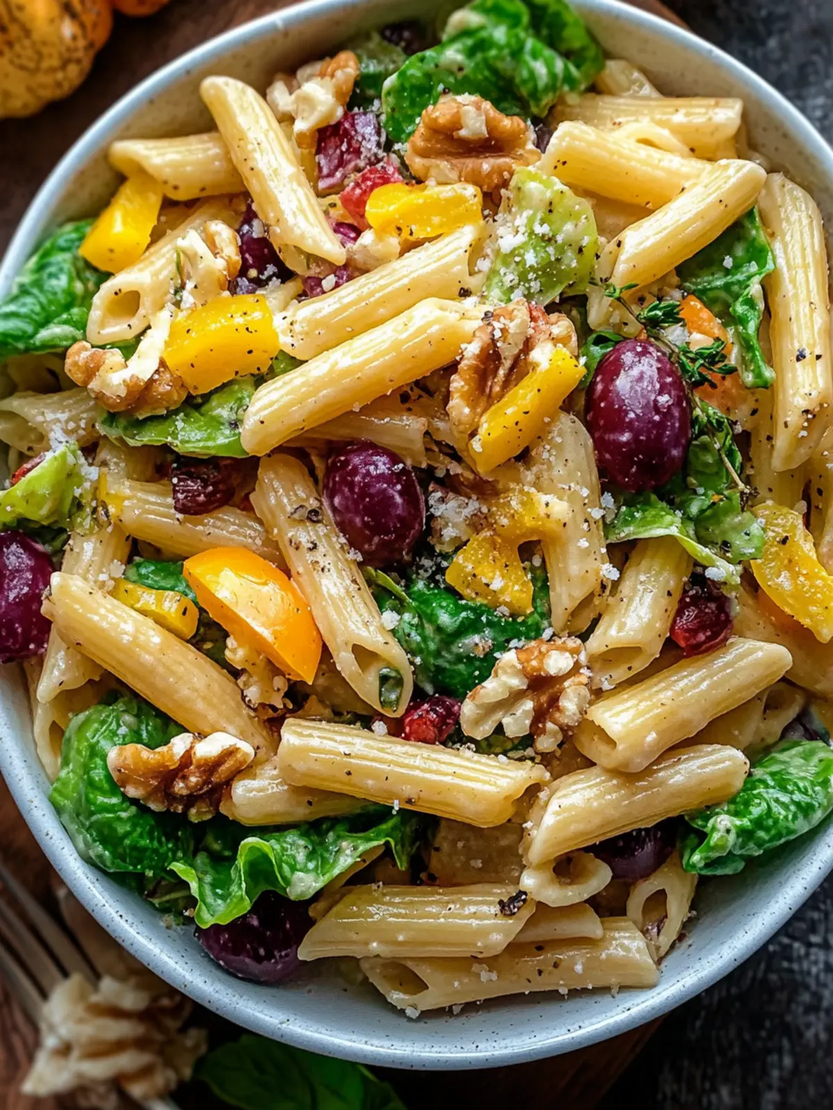 Fall Harvest Pasta Salad