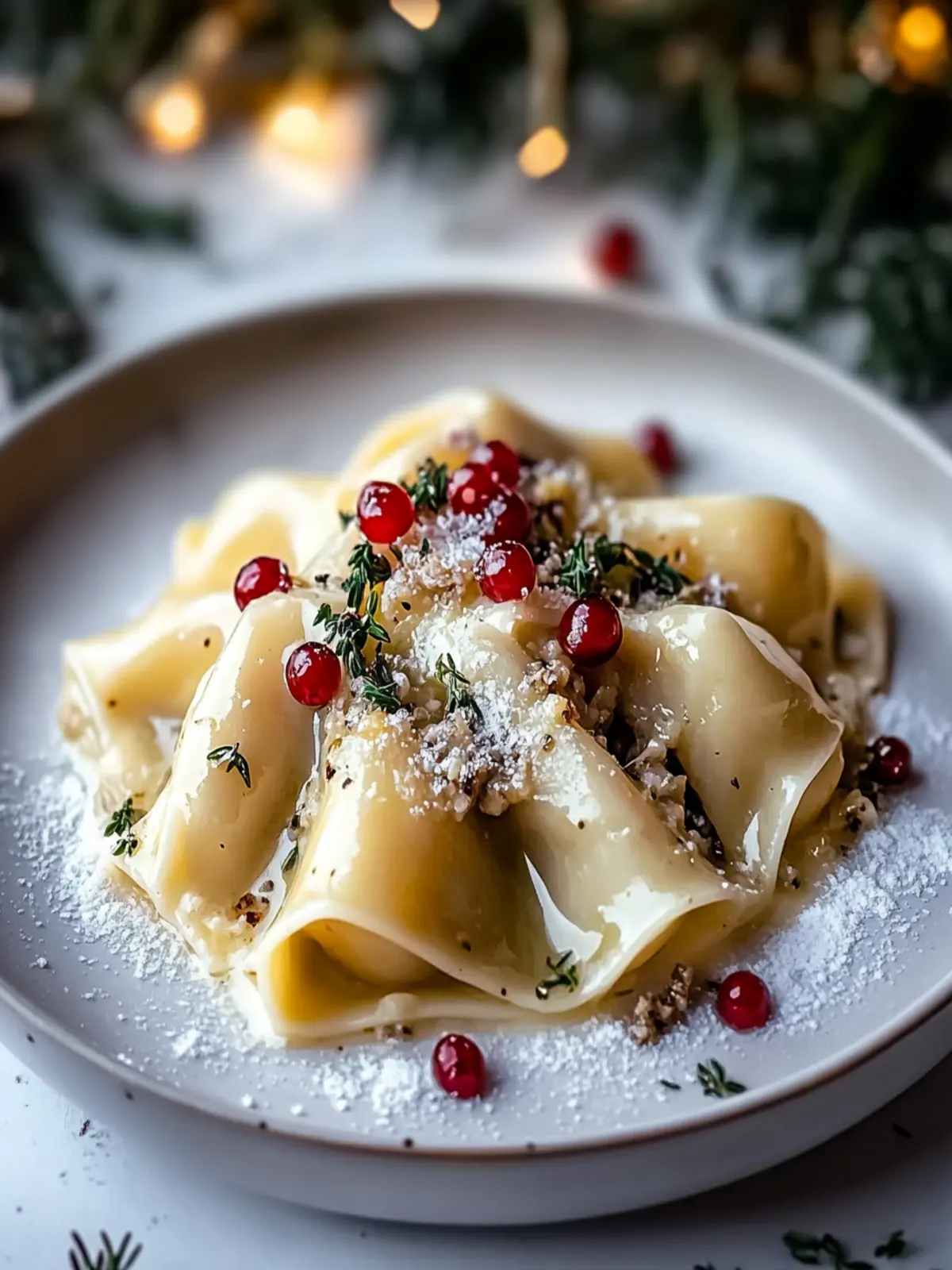 Christmas Stuffed Pasta