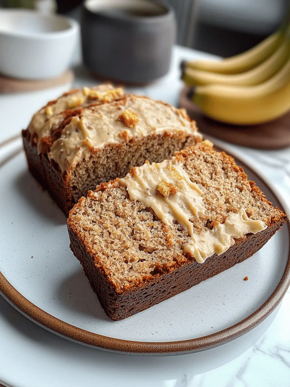 High Protein Delicious Banana Bread
