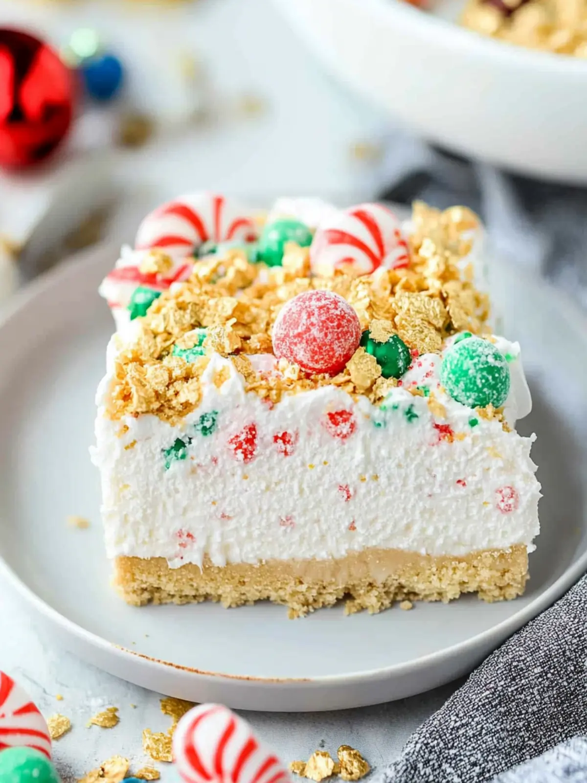 No Bake Christmas Cookie Lush