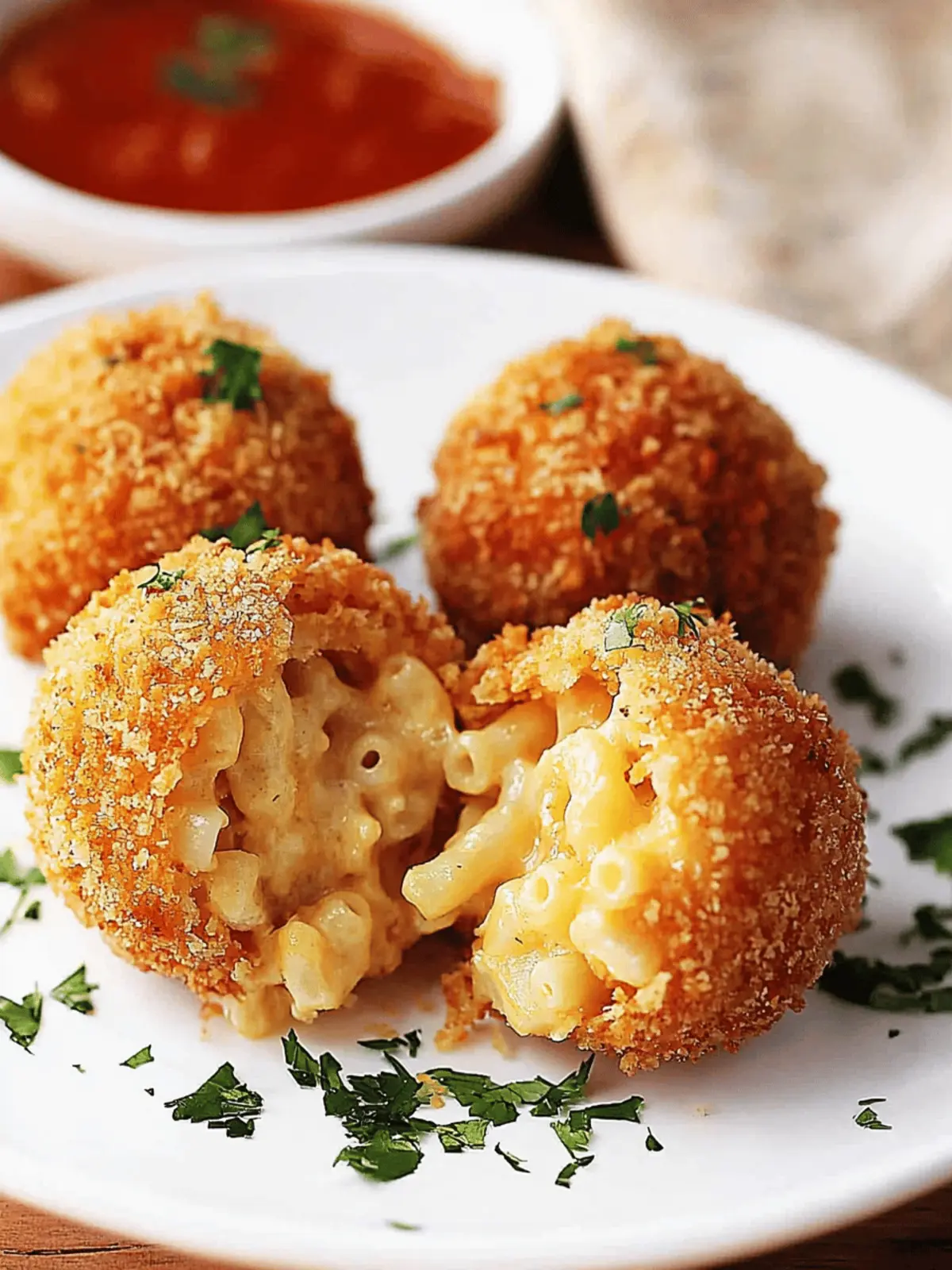 Air Fryer Fried Macaroni and Cheese Balls