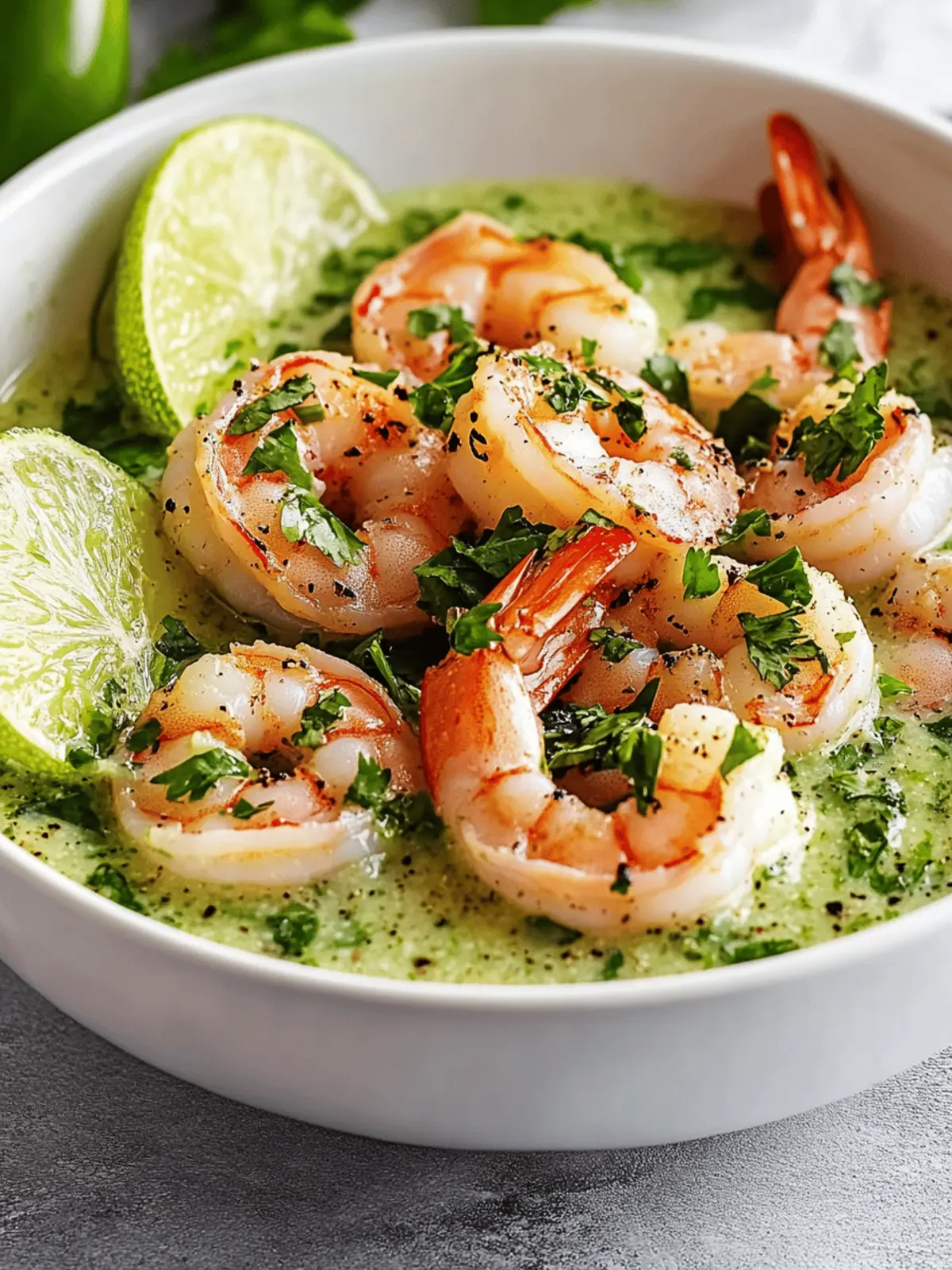 Shrimps in Culichi Salsa