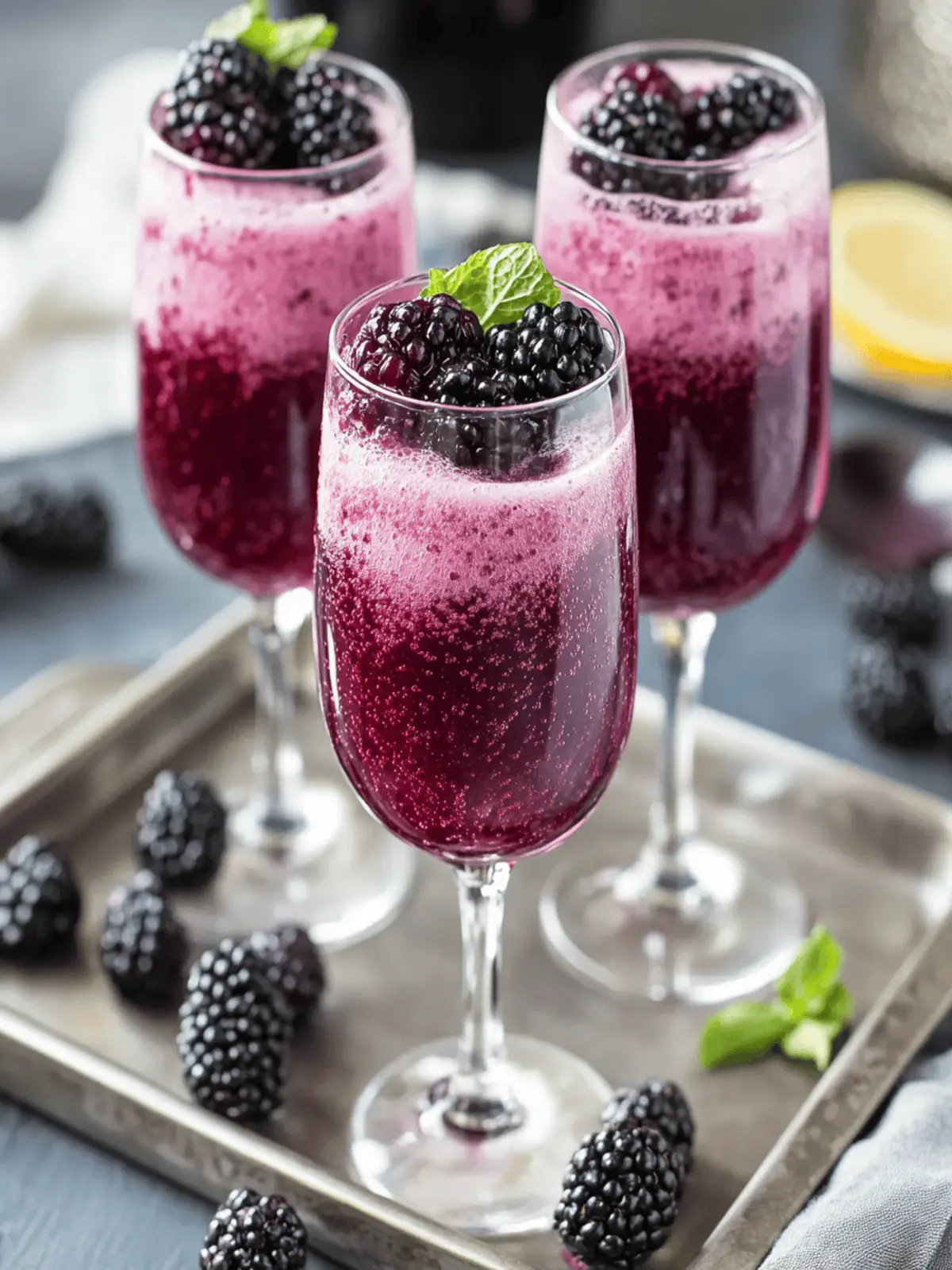 Blackberry Mimosa