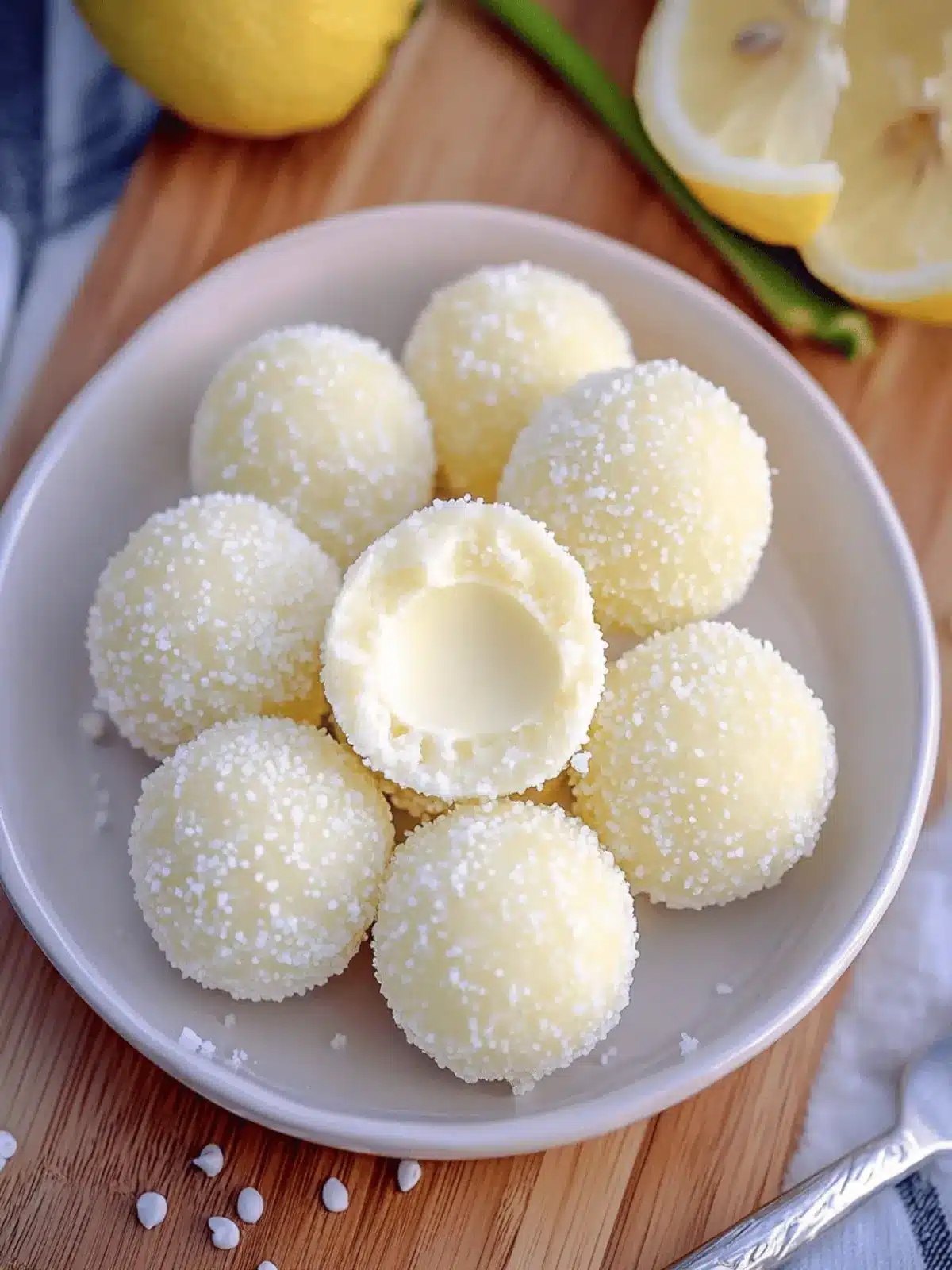 White Chocolate Lemon Truffle