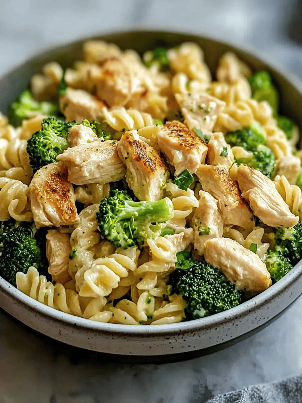 Rotisserie Chicken Broccoli Pasta
