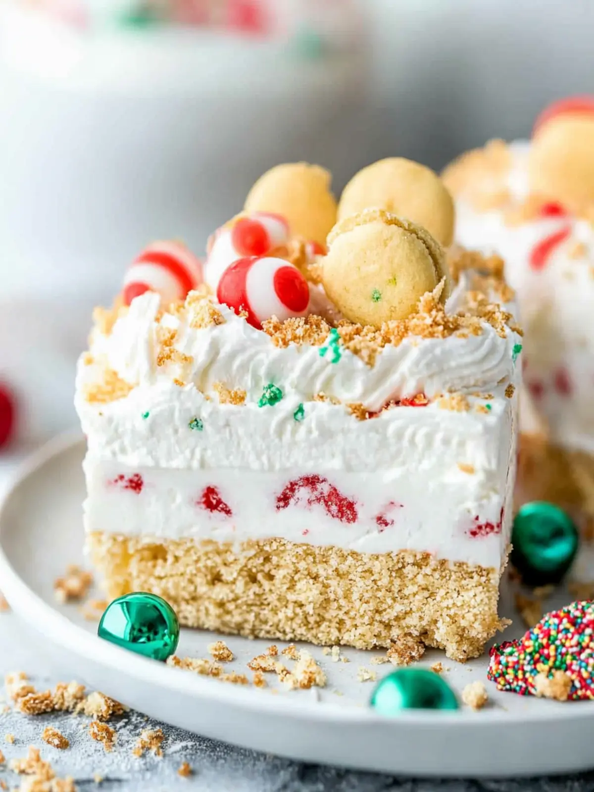 No Bake Christmas Cookie Lush