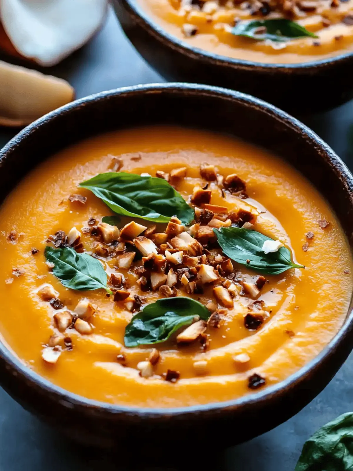 Thai Coconut Pumpkin Soup