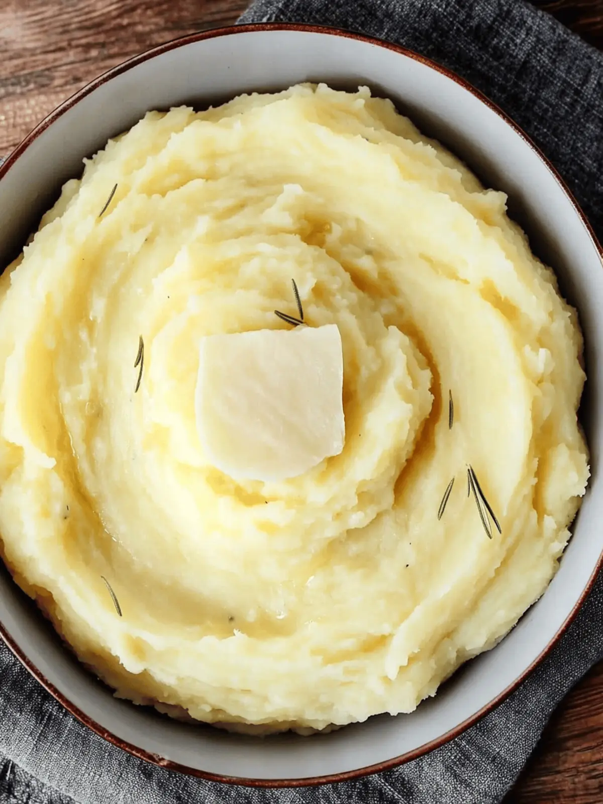 Rosemary Garlic Mashed Potatoes
