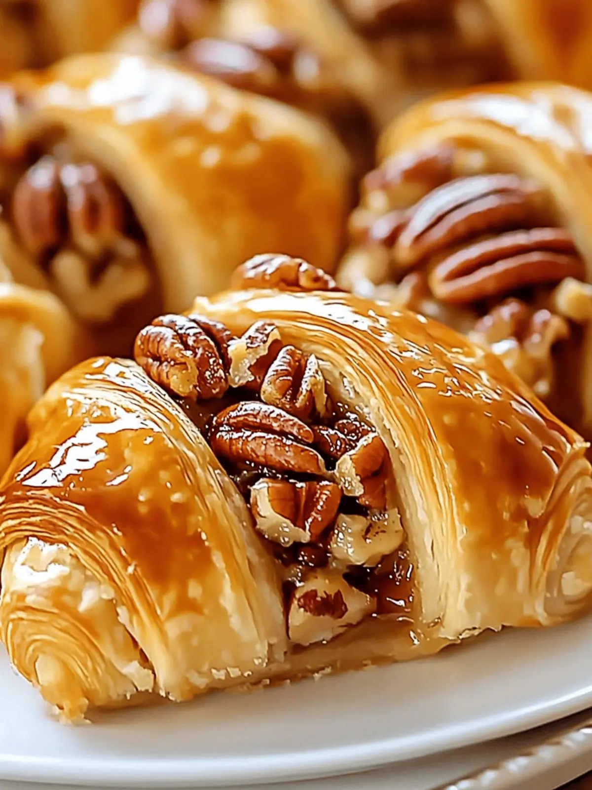 Pecan Pie Crescent Rolls