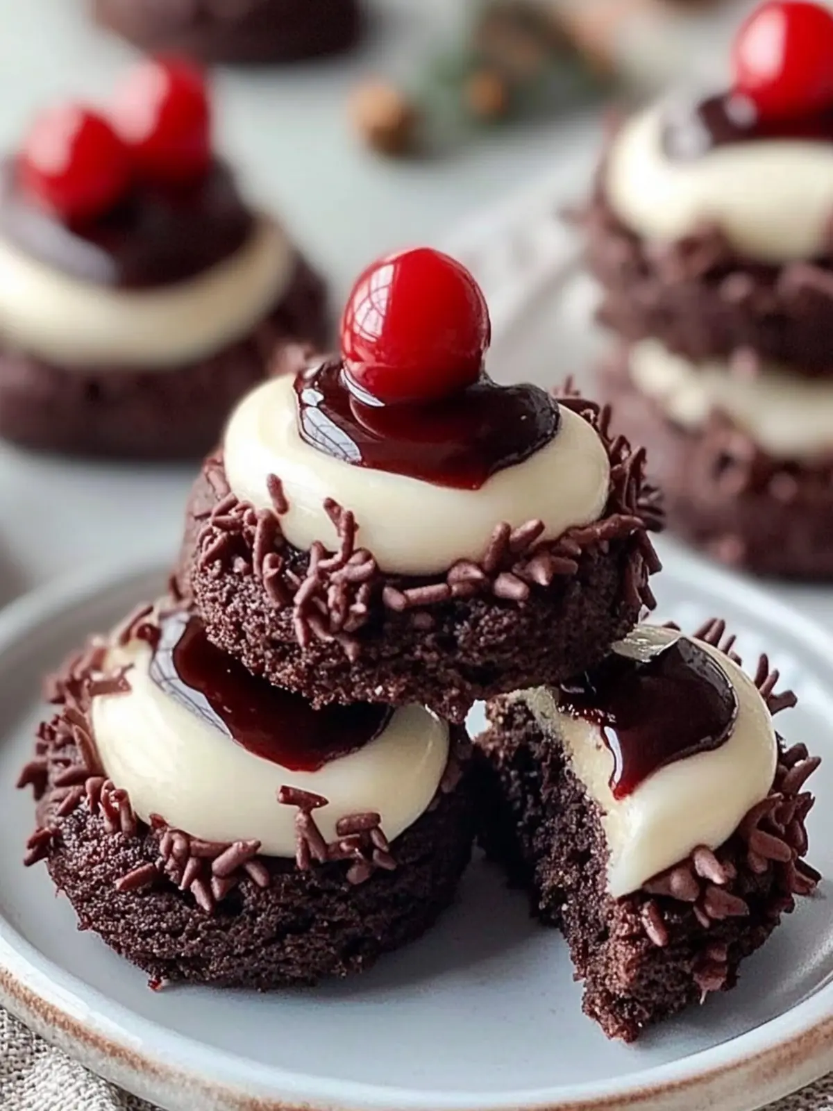 Black Forest Christmas Cookies