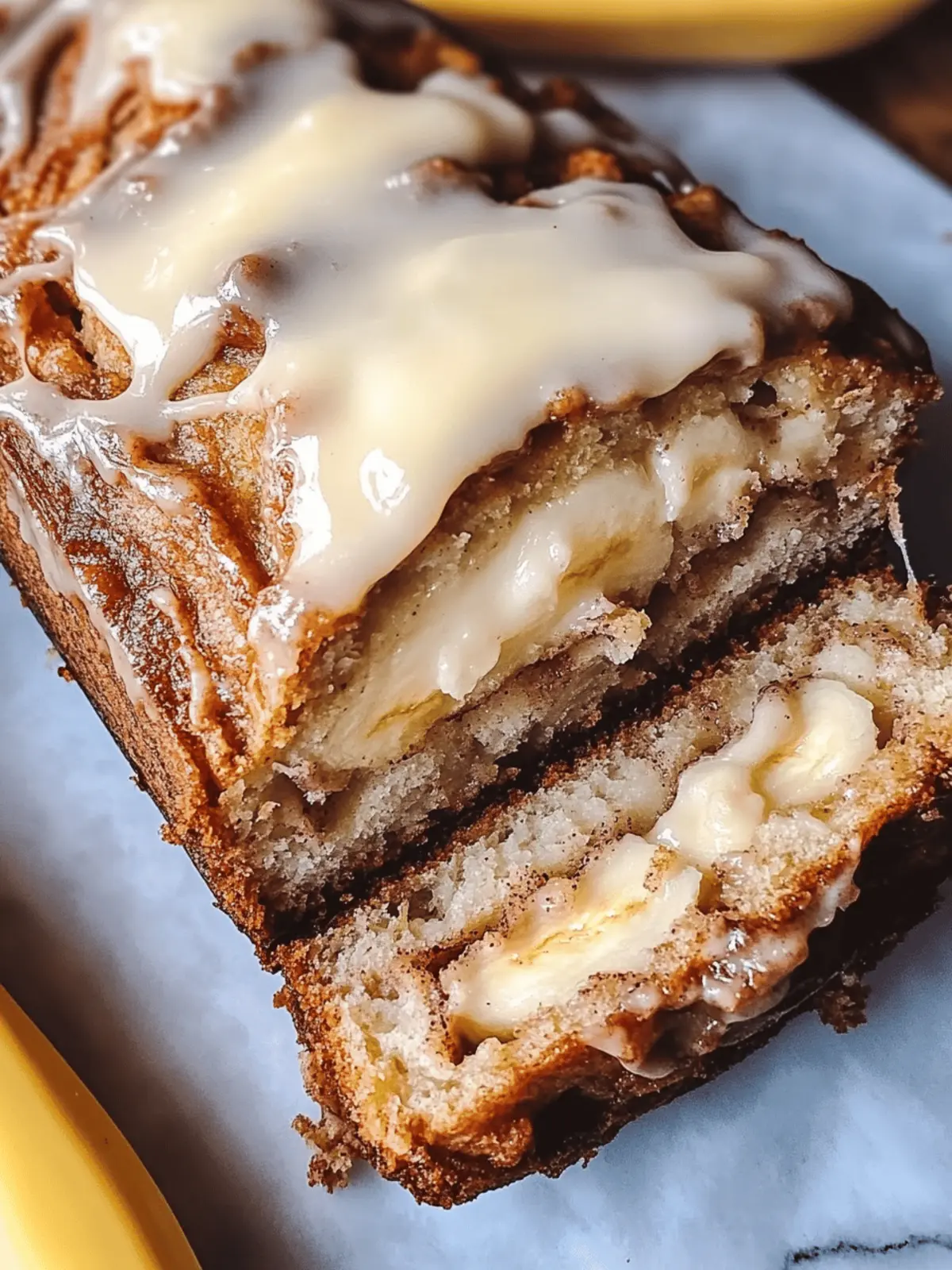 Cinnamon Roll Bananenbrot