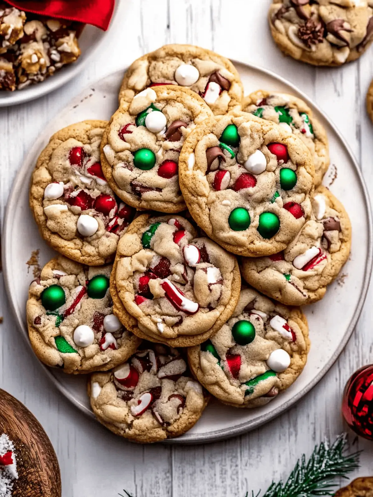 Christmas Kitchen Sink Cookies