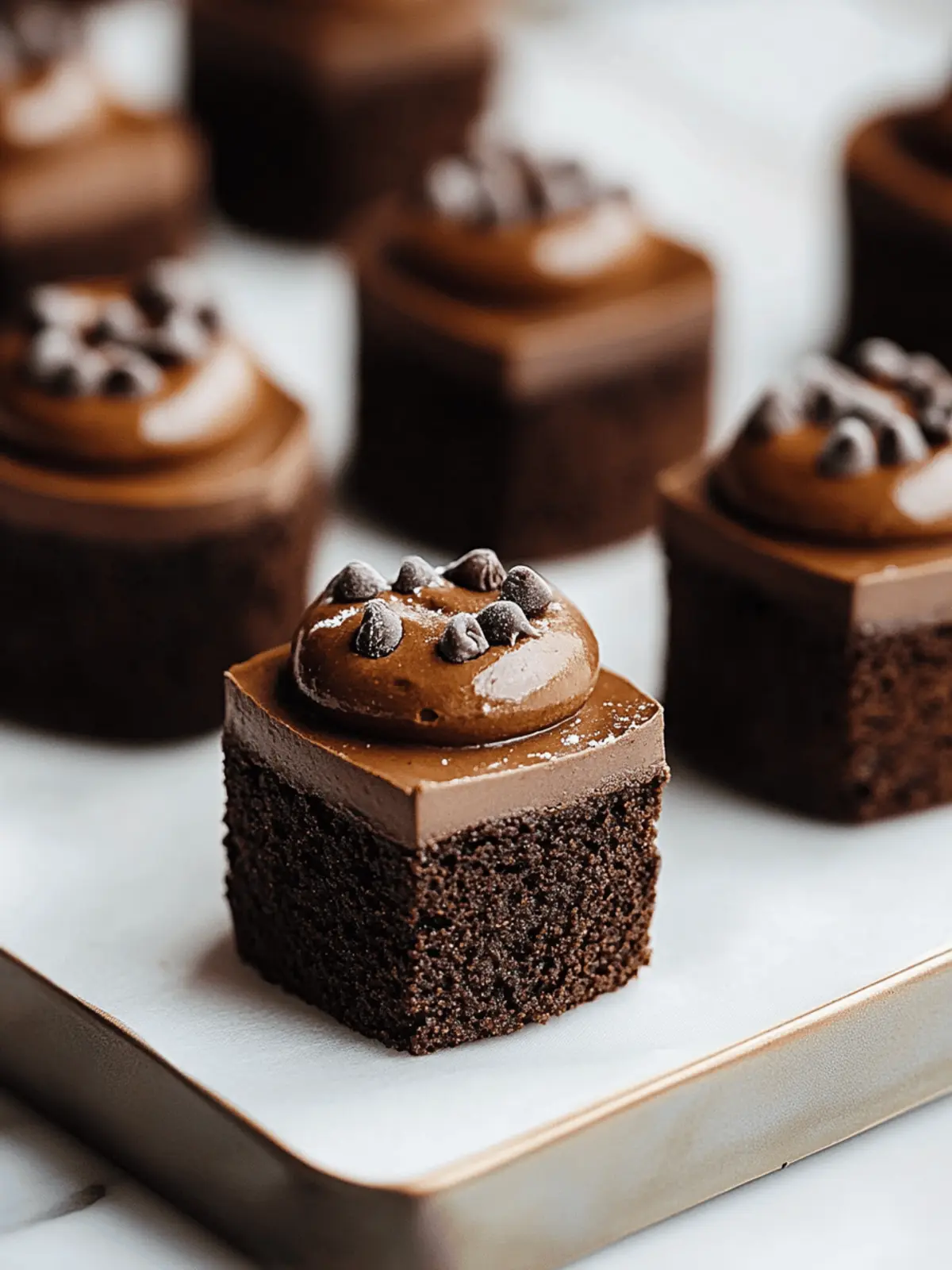 Brownie Petit Fours