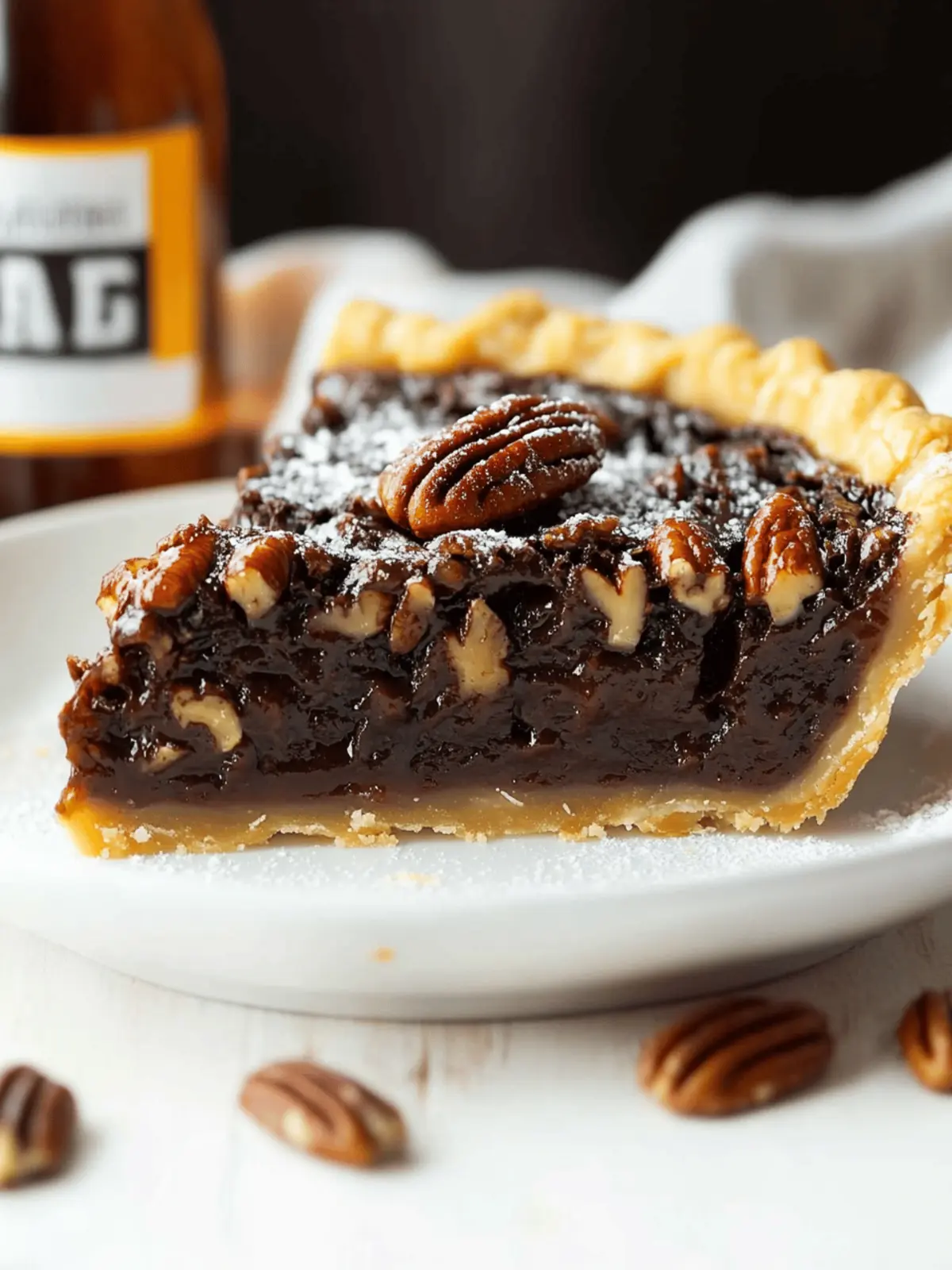 Bourbon Chocolate Pecan Pie