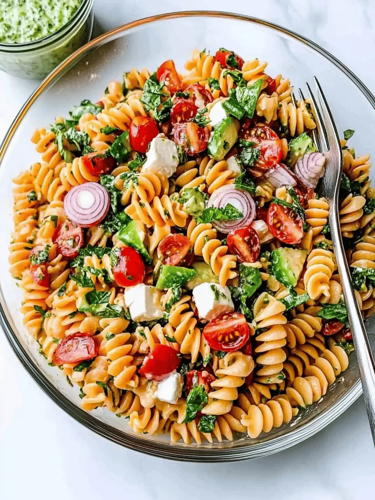 Italian Pasta Salad With Italian Dressing