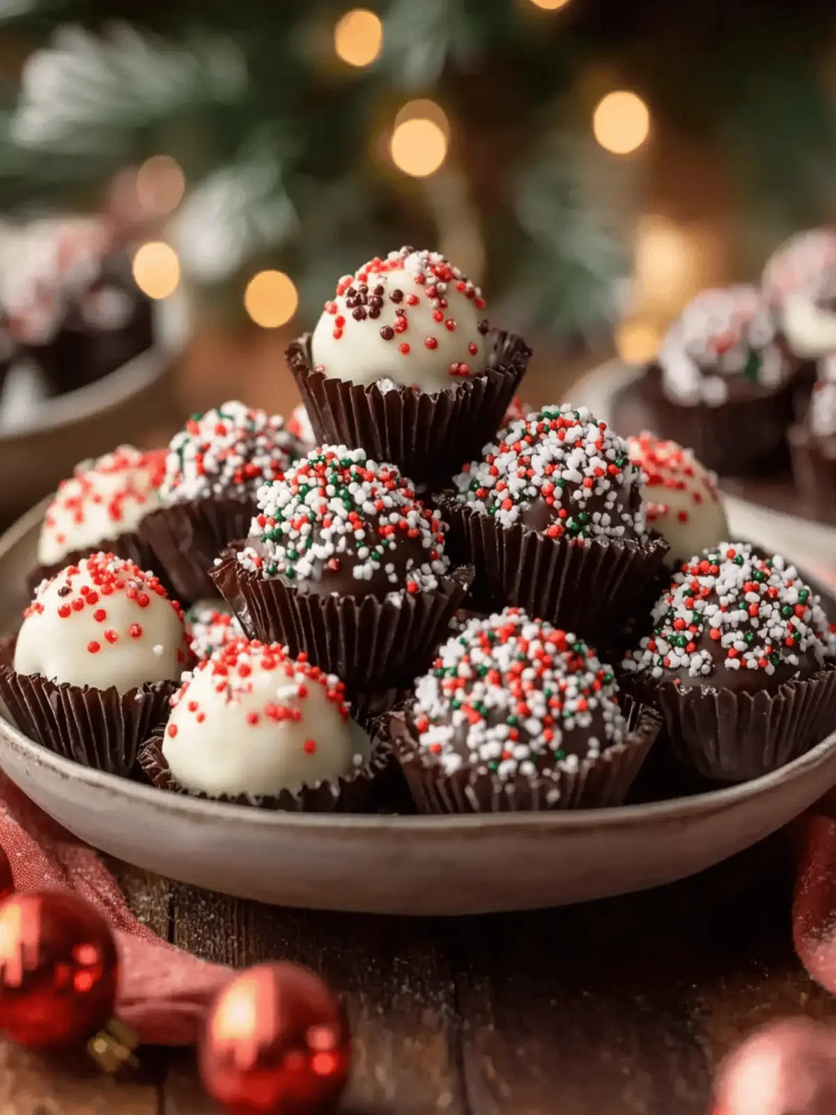 Festive Chocolate Bites