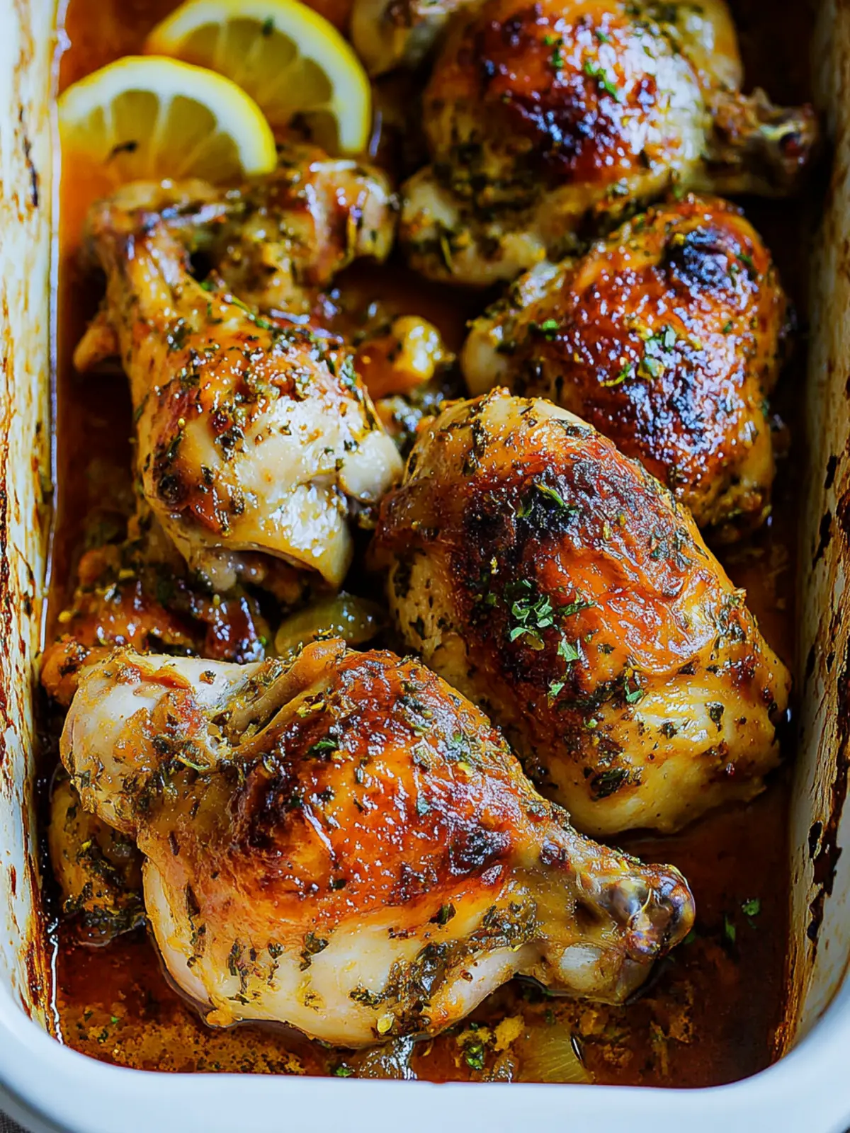 Baked Lemon Butter Chicken