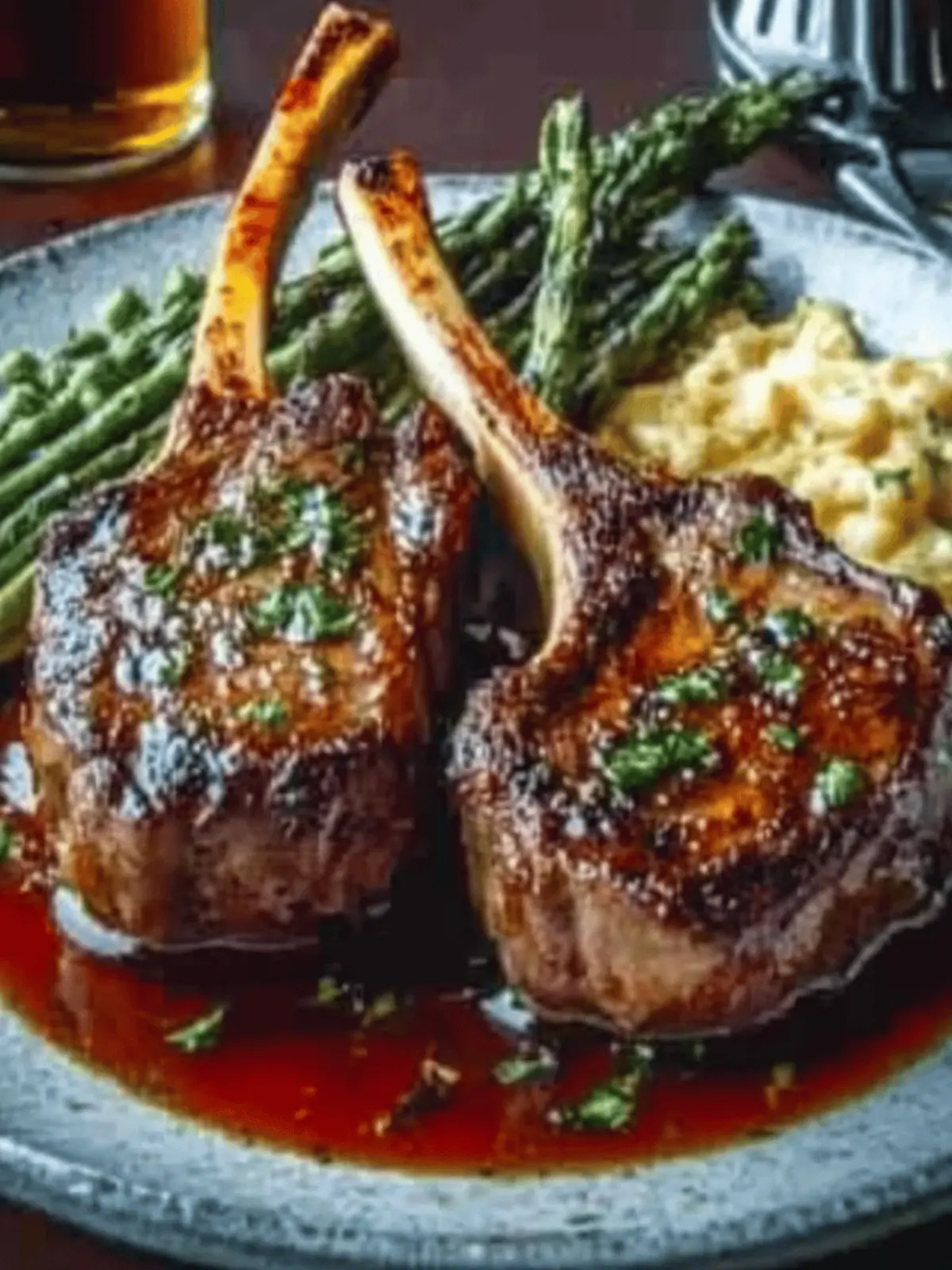 Herb-Crusted Lamb Chops