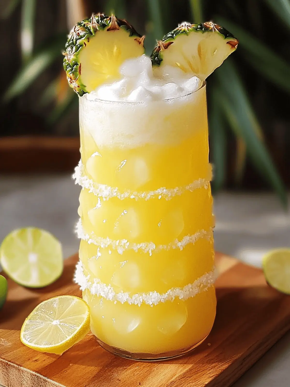 Non Alcoholic Piña Colada Punch