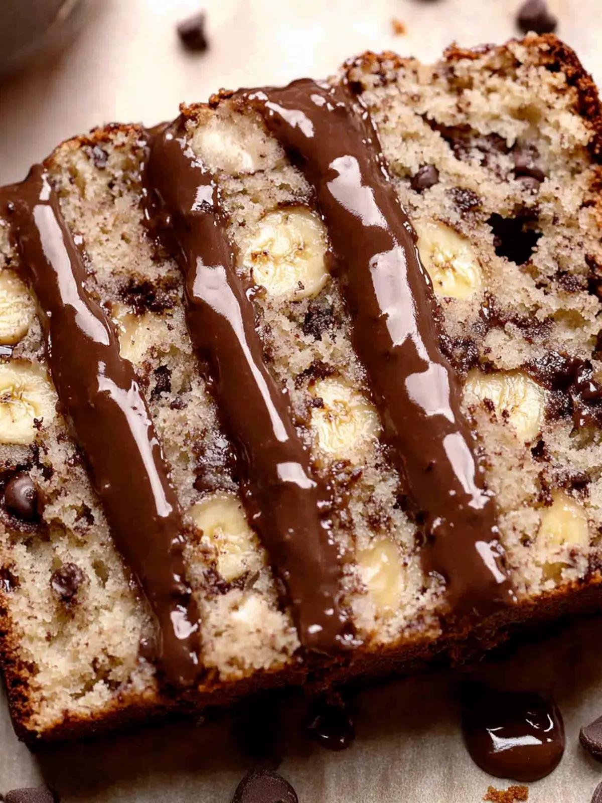 Cookie Dough Banana Bread