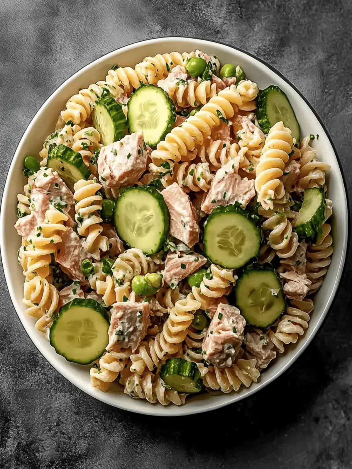 High-Protein Tuna Pasta Salad