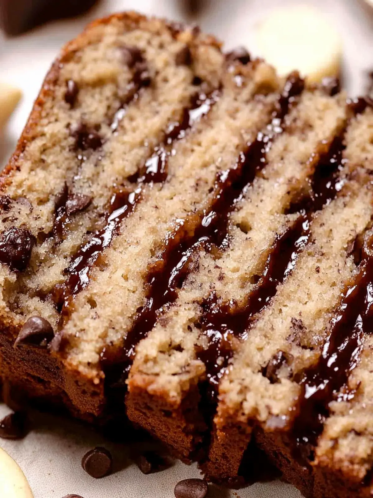 Cookie Dough Banana Bread