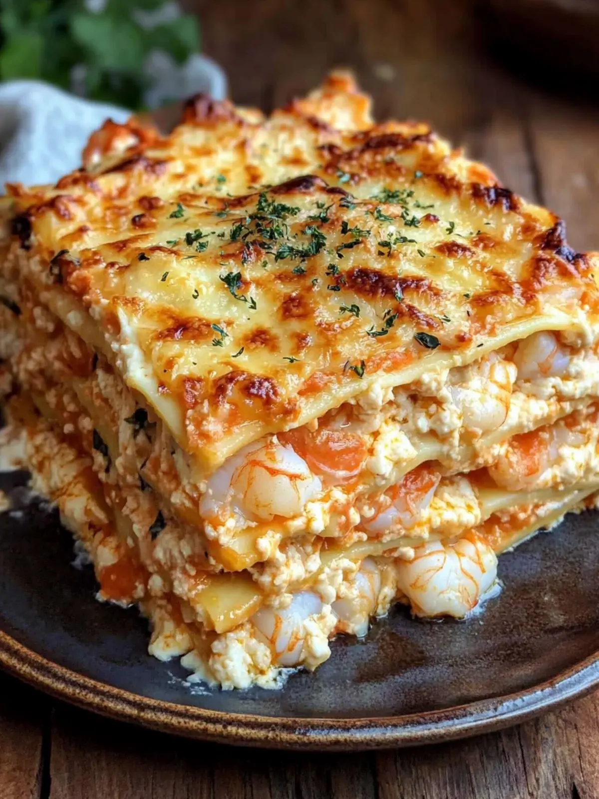 Shrimp Crab Lasagna