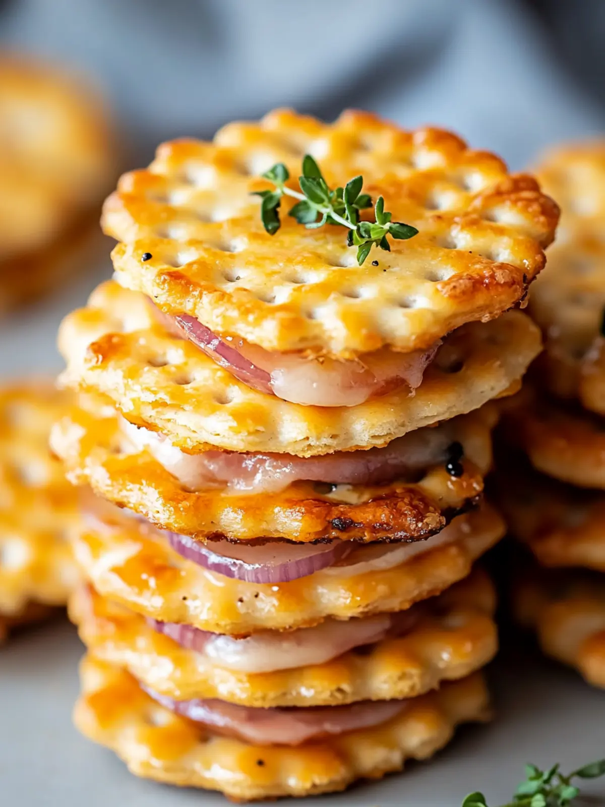 Ritz Cracker Party Sandwiches