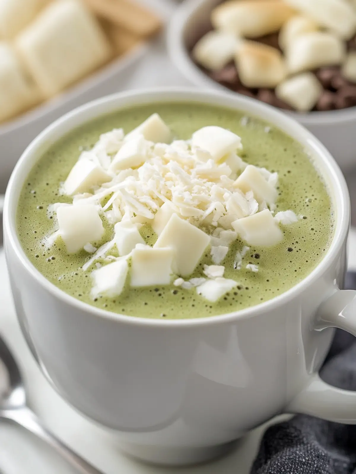 Matcha White Hot Chocolate