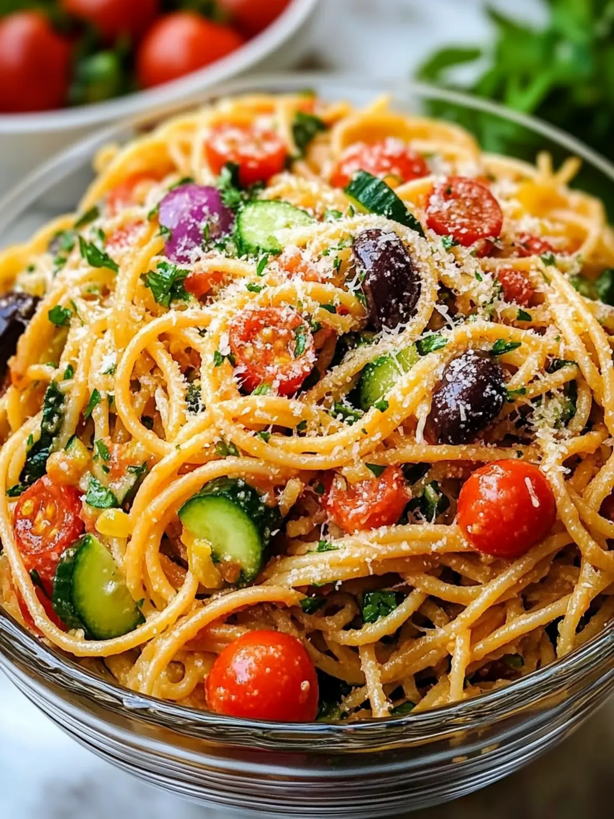 Ultimate Spaghetti Pasta Salad - Deliciously Versatile Recipe