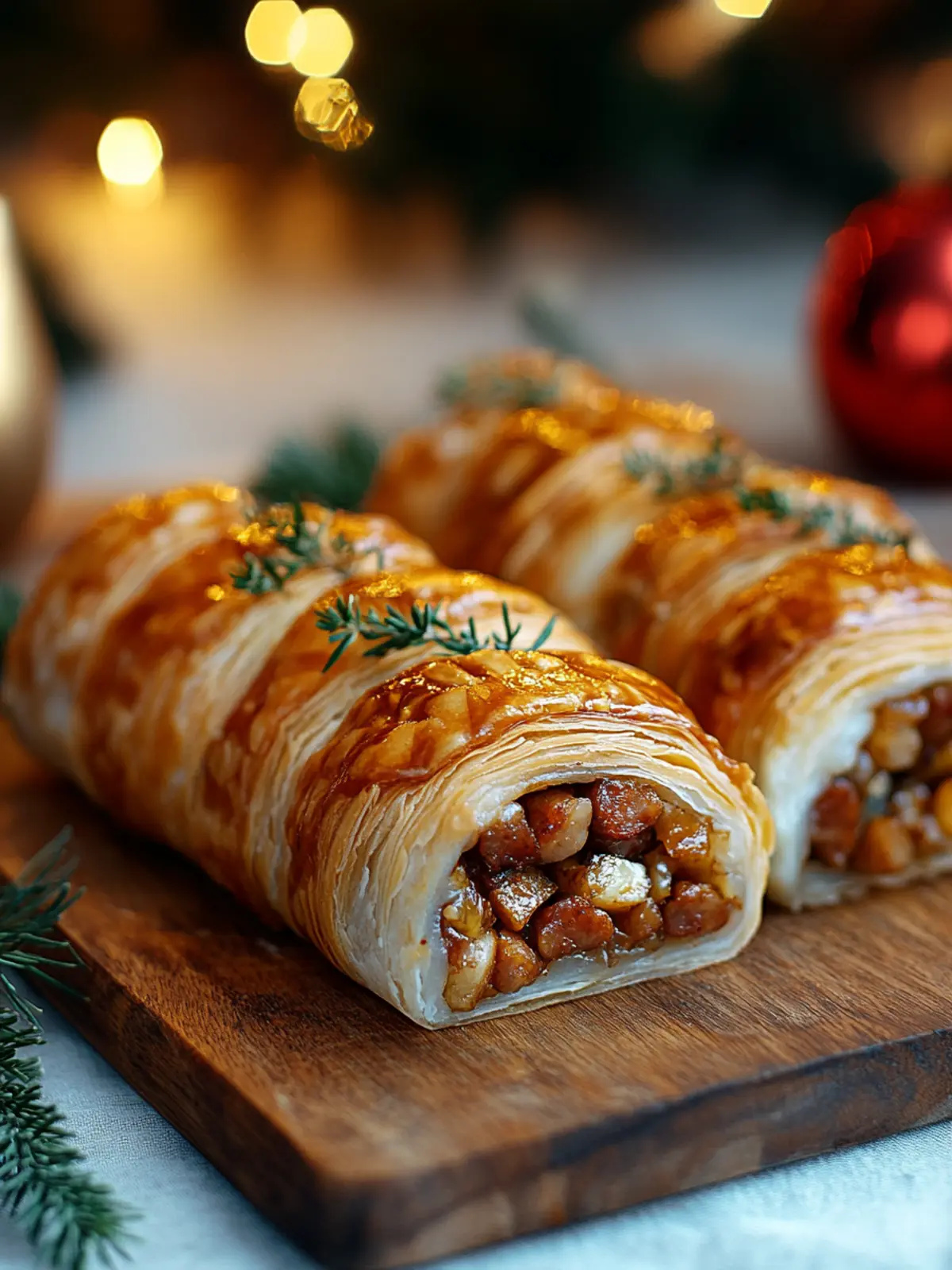 Christmas Sausage Rolls