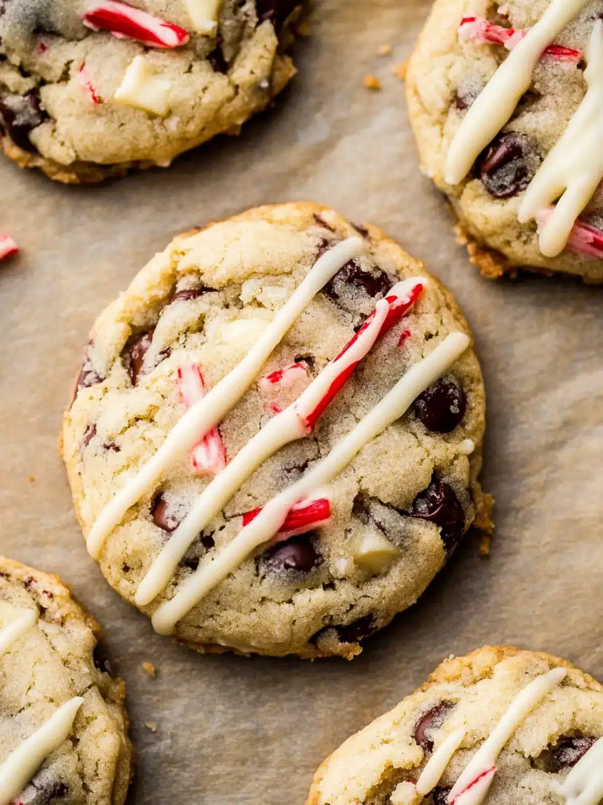 Peppermint Chocolate Chip Cookies