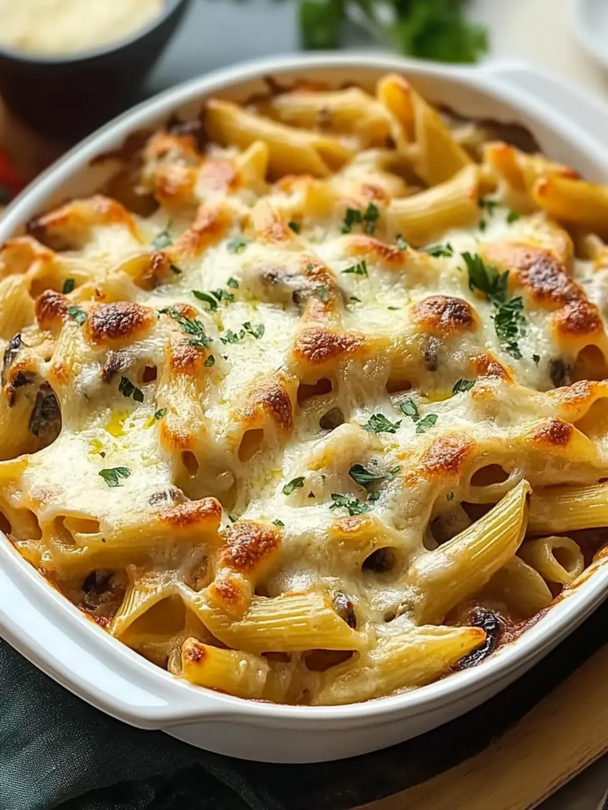 Baked Seafood Pasta
