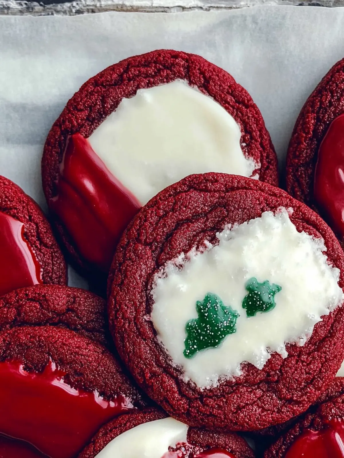 Red Velvet Pan-Banging Cookies