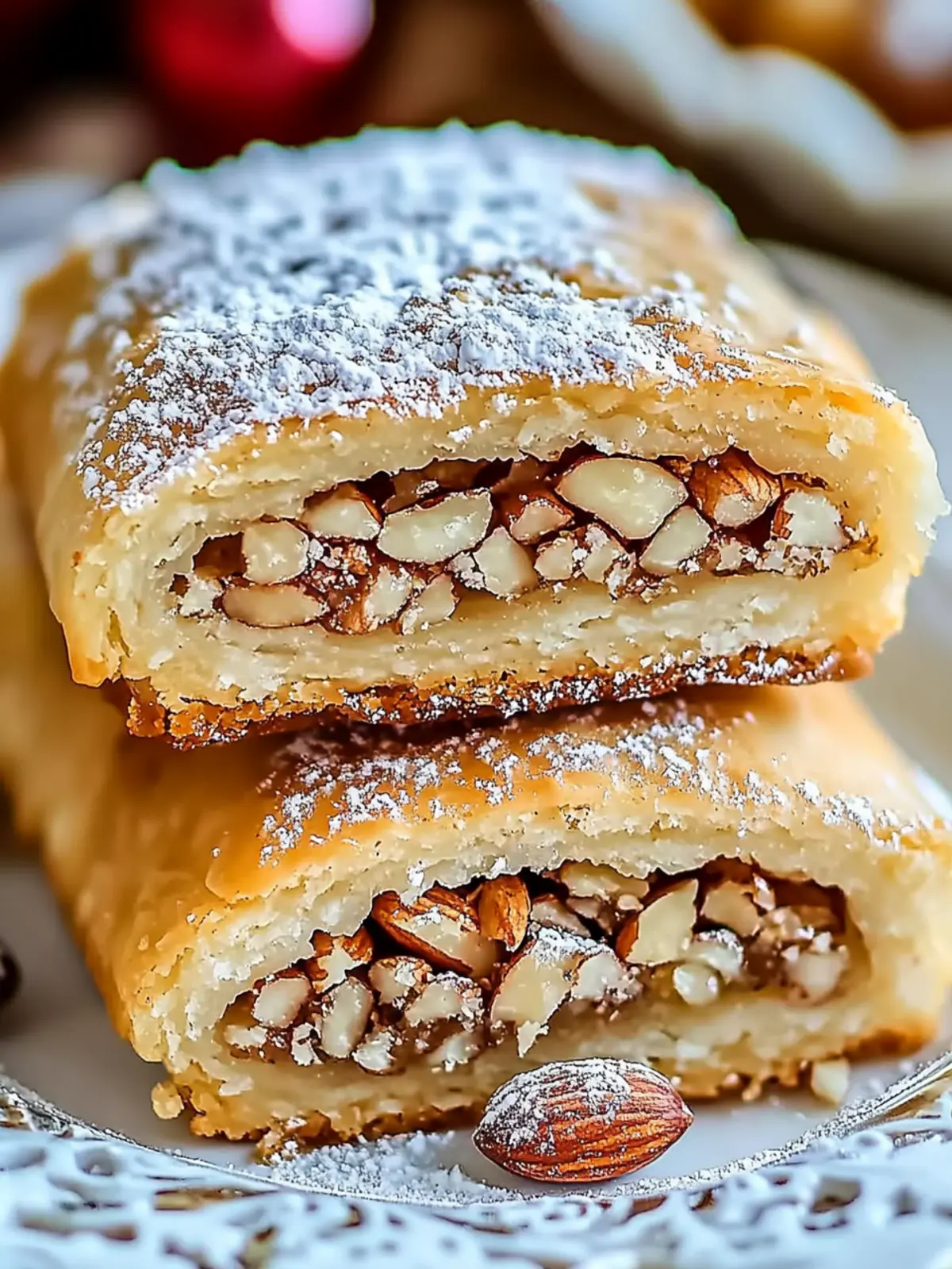 Italian Nut Roll Cookies