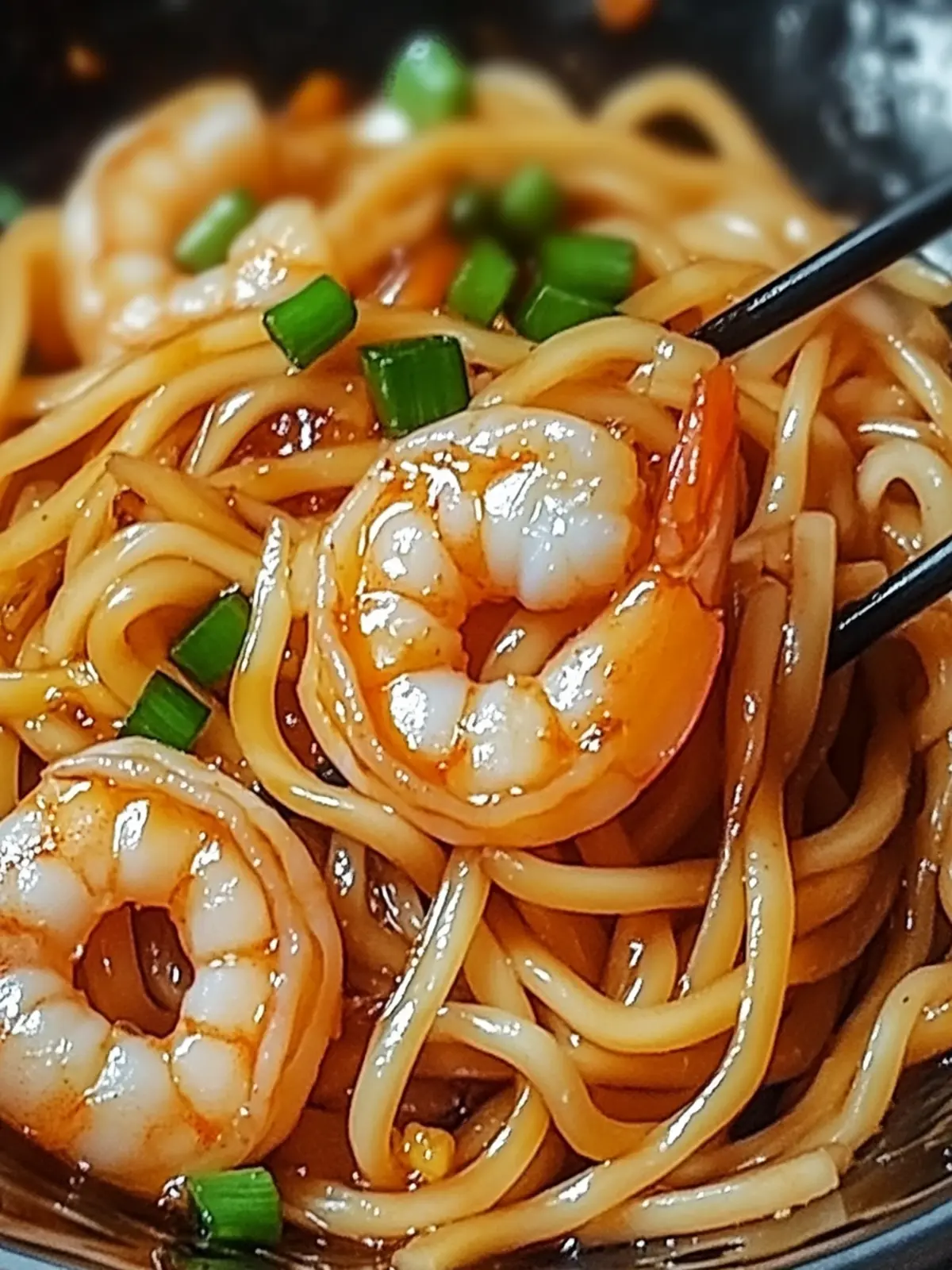 Delicious Spicy Garlic Shrimp Noodles: Quick & Flavorful Dinner