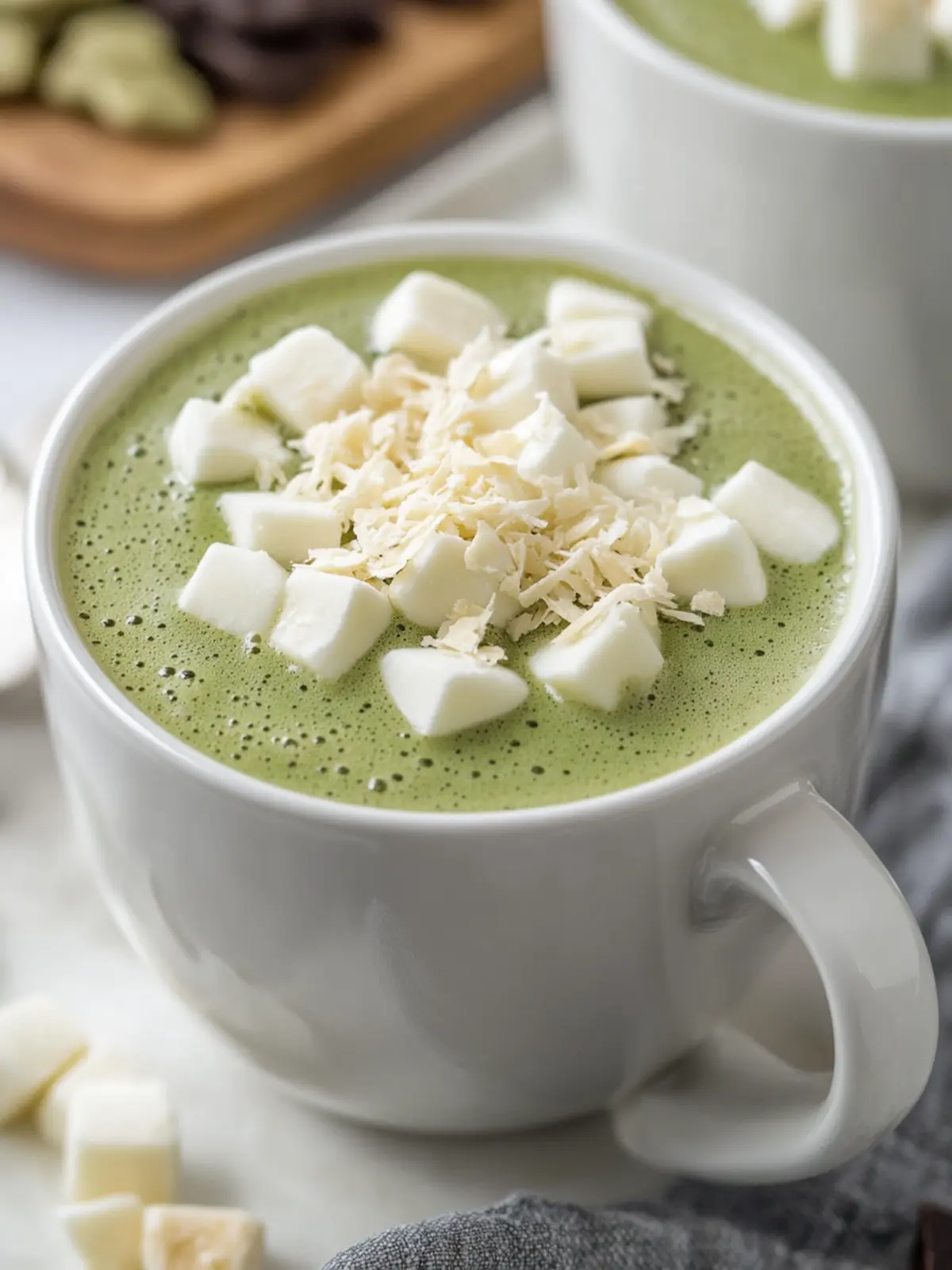 Matcha White Hot Chocolate