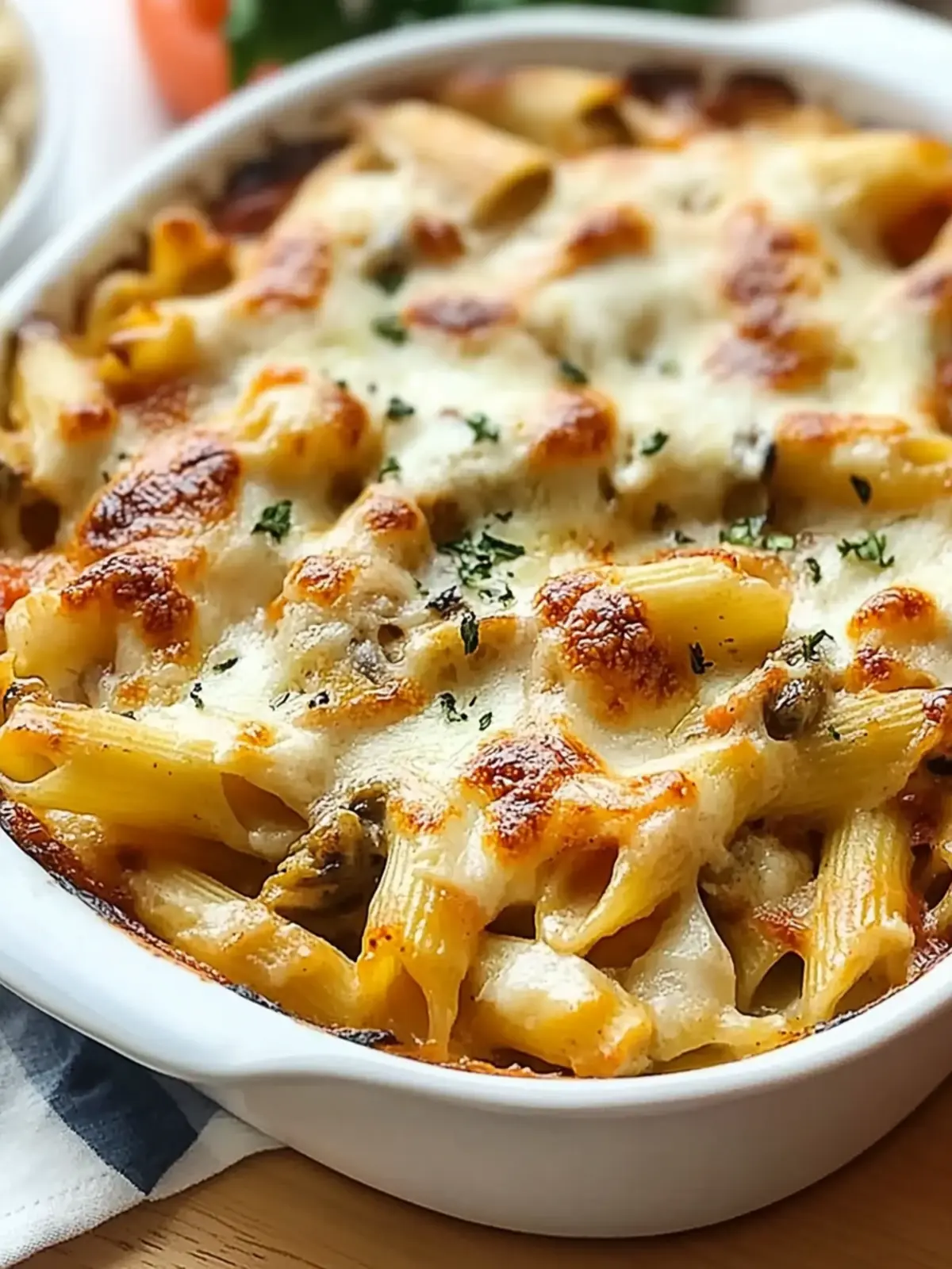 Baked Seafood Pasta