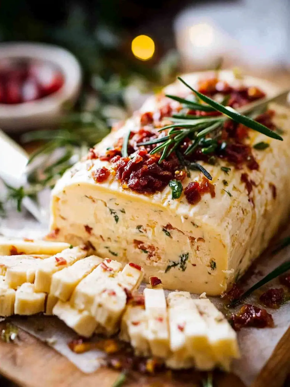 Italian Cheese Log