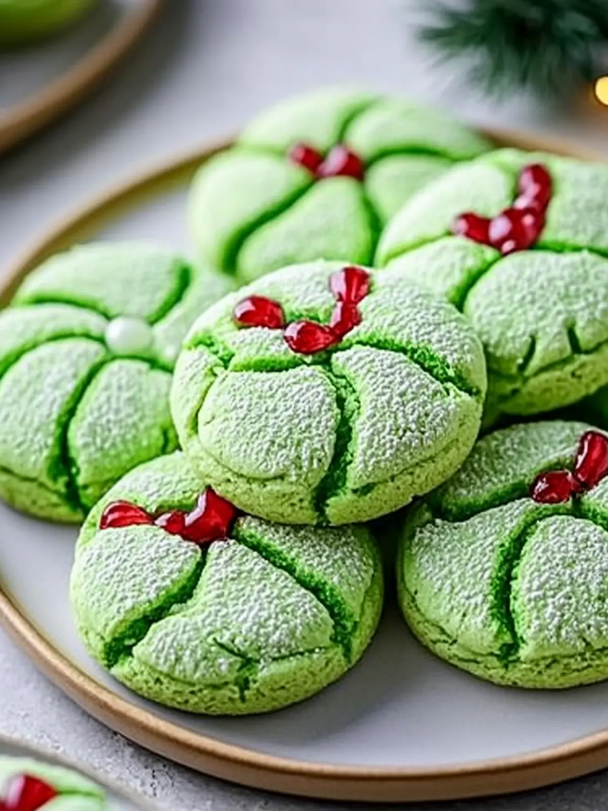 Grinch Cookies