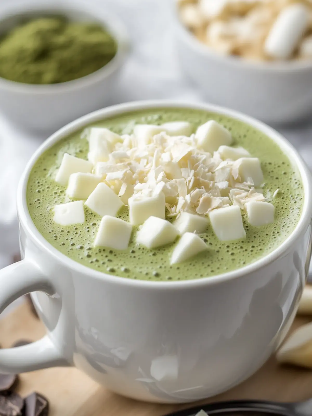 Matcha White Hot Chocolate