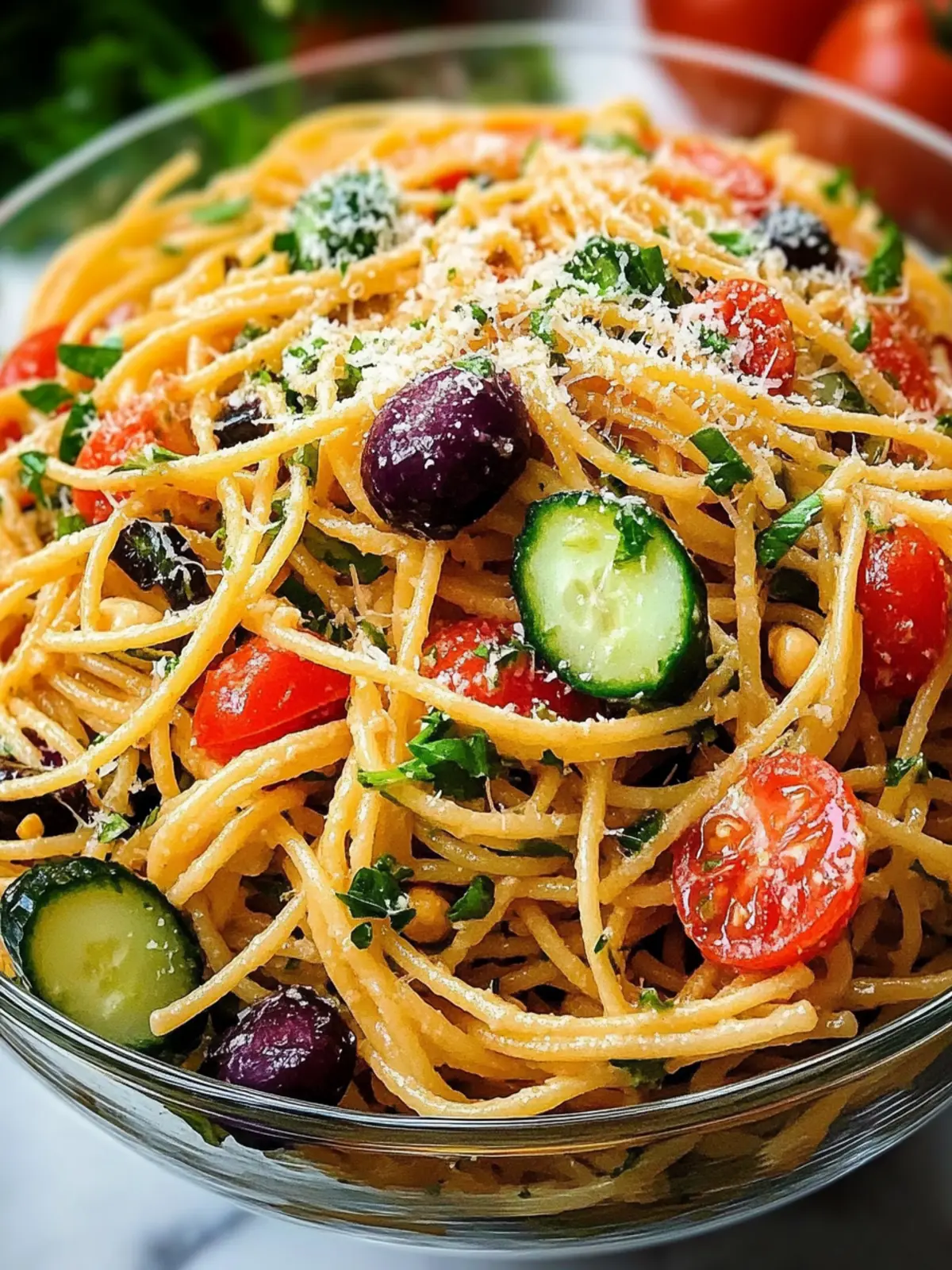Spaghetti Pasta Salad