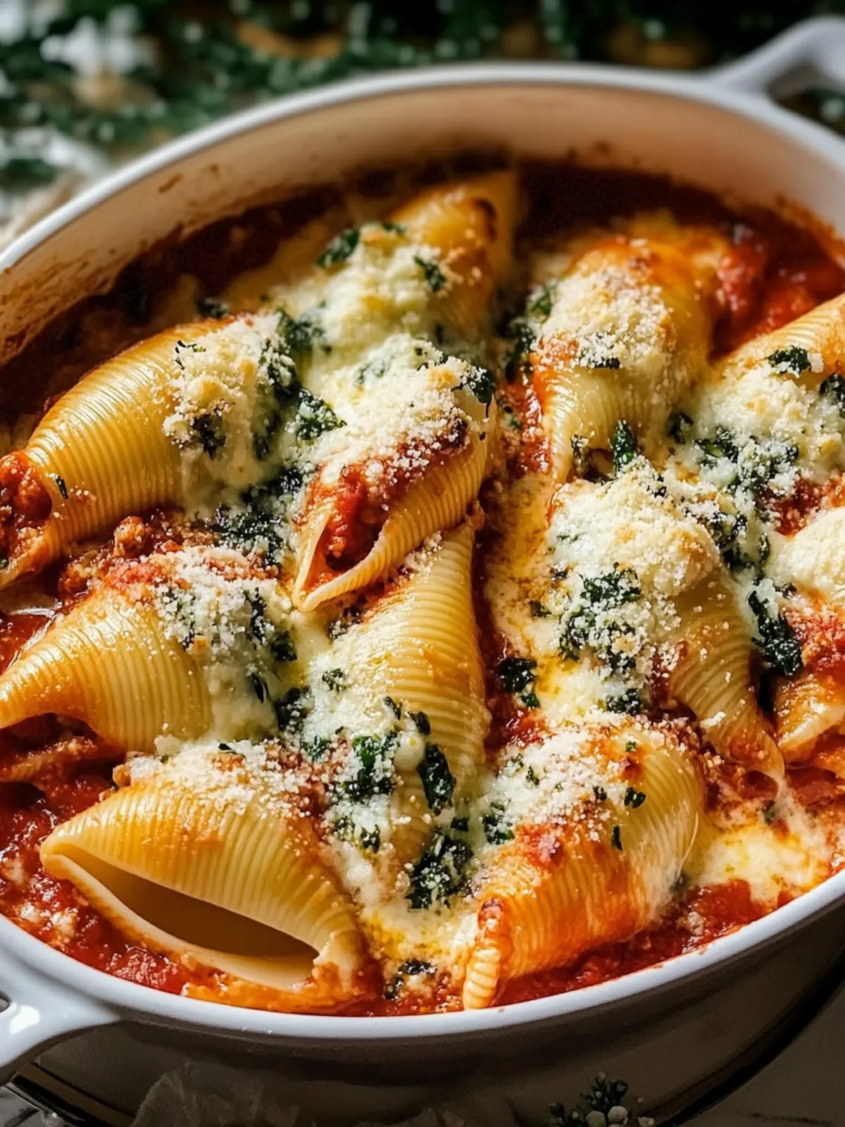 Christmas Stuffed Shells
