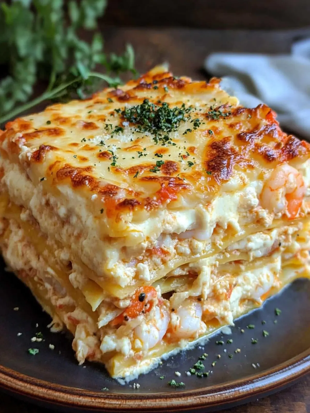 Shrimp Crab Lasagna