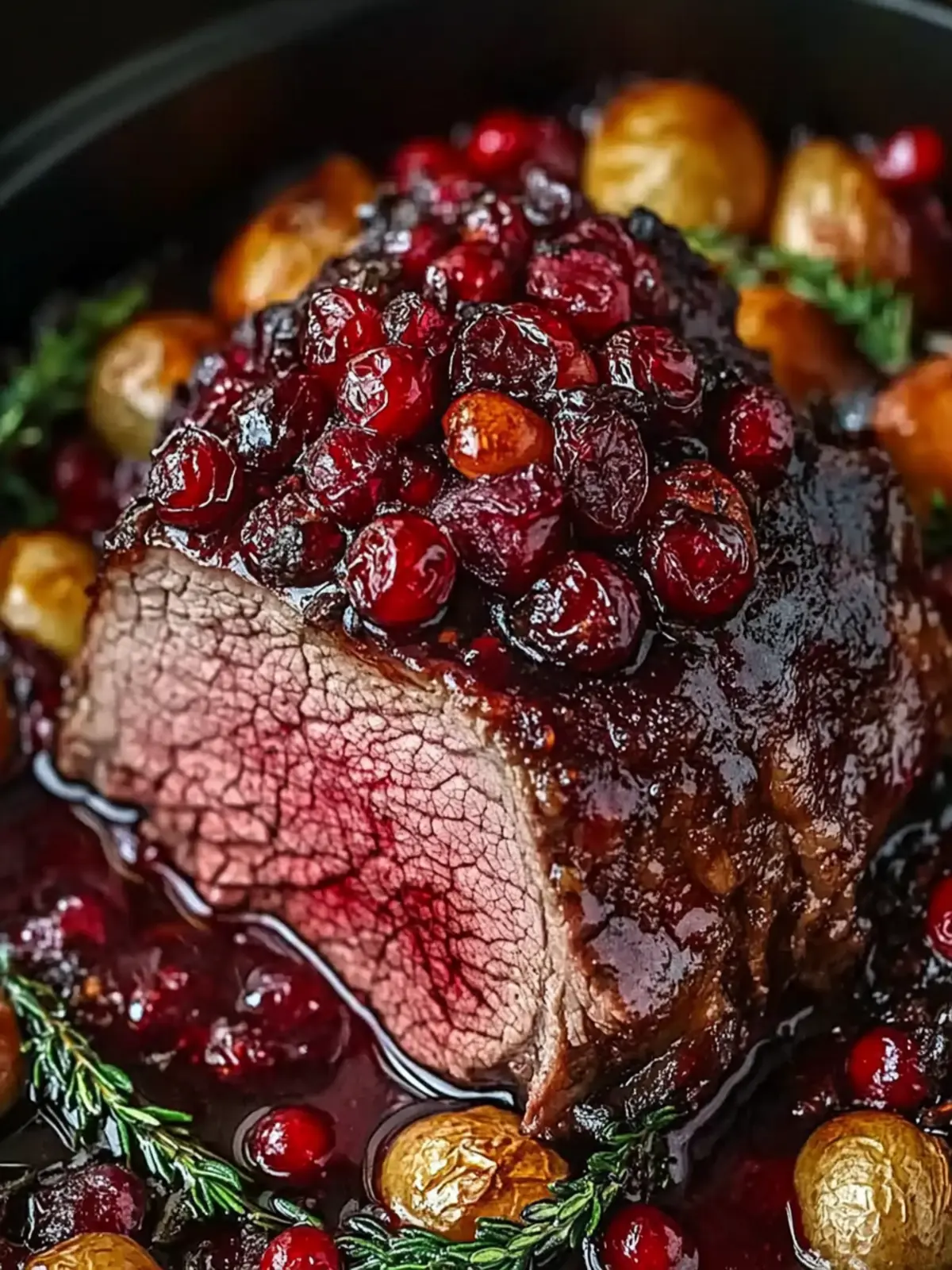 Cranberry Roast Beef