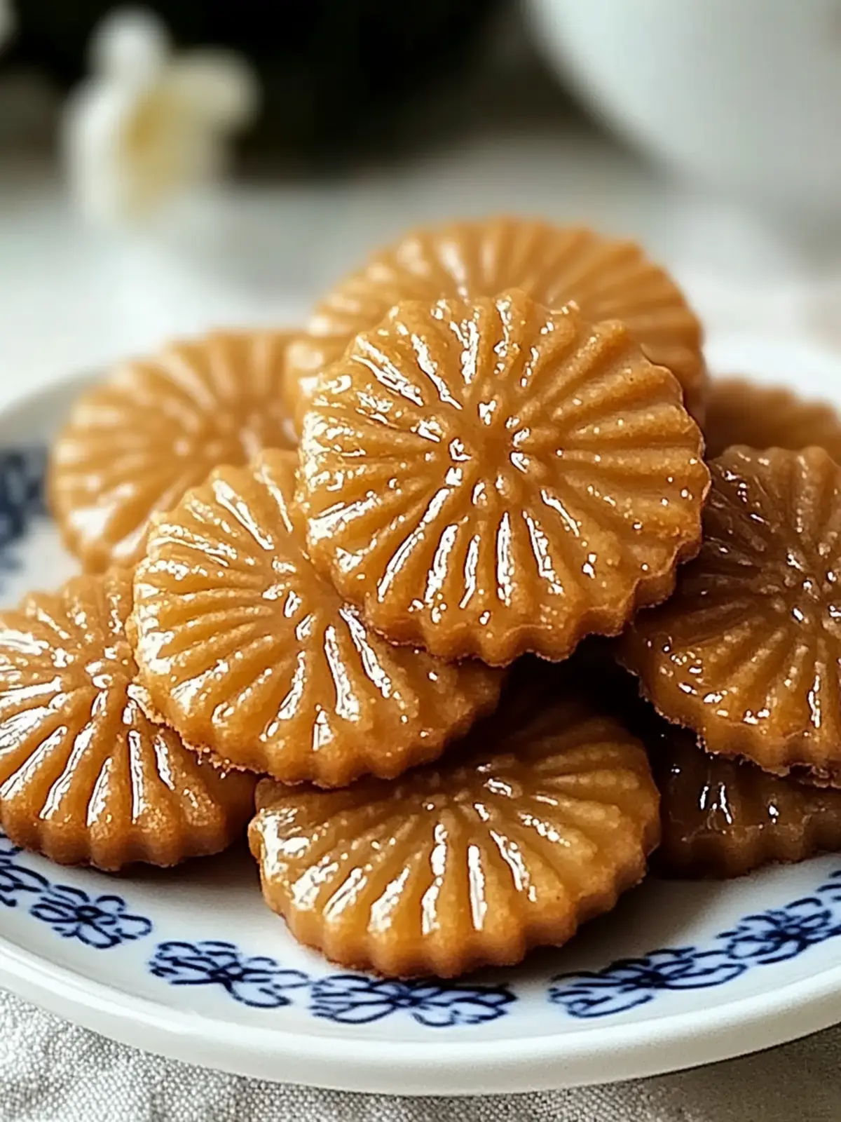 Korean Honey Cookies